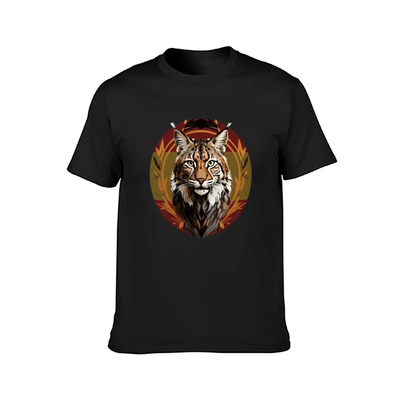 The Iberian lynx is a beautiful design, the flag of Spain is a beautiful and fearsome animal. T-Shirt