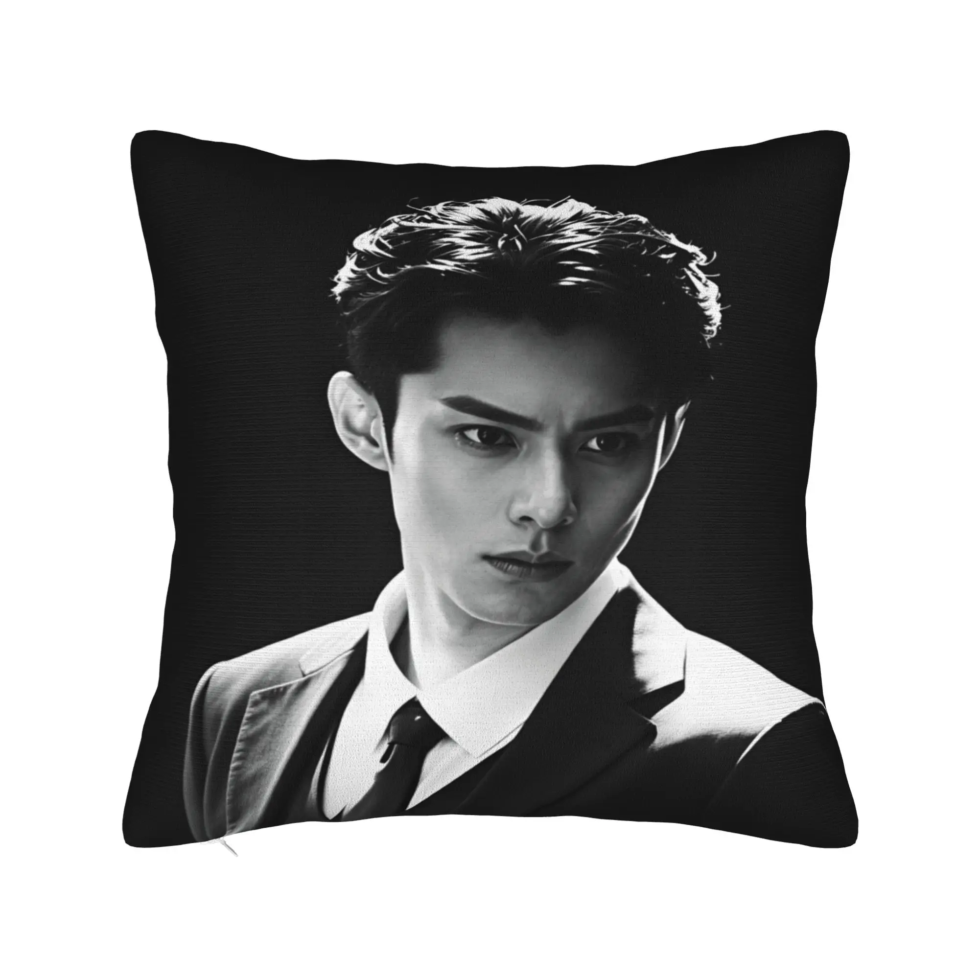 Wang Hedi Dylan Wang Actor Pillowcases  Vintage Pillow Case For Sofa Home Decoration Design Pillow Cover