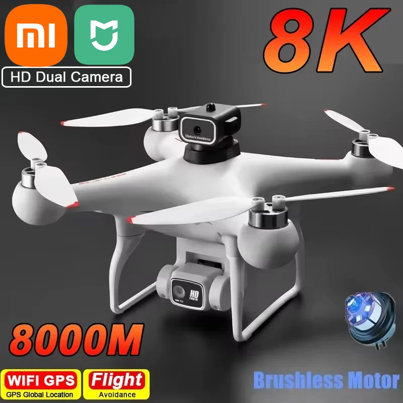 Xiaomi Mijia S116 Drone Obstacle Avoidance 8K Brushless Motor Aerial Photography Dual Camera Optical Flow  Zoom Quadcopter