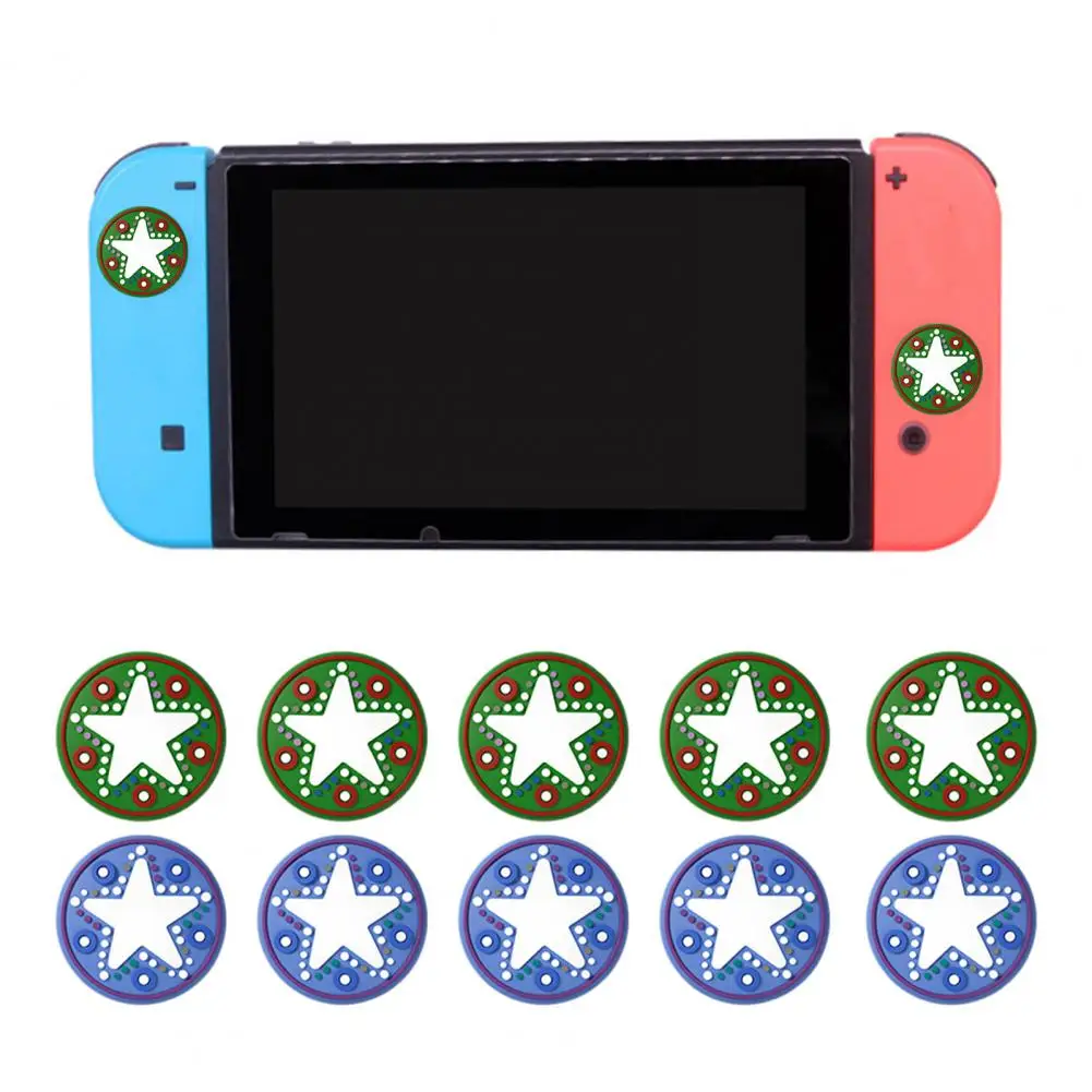 Joystick Hat for Switch Silicone Button Cover Joystick Hat for Switch Joy Con Enhance Grip Control Switch/lite for Control