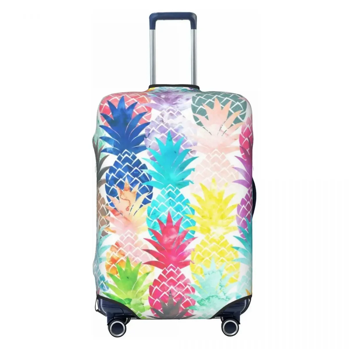 Hawaiian Pineapple Tropical Suitcase Cover Fruit Useful Business Protection Luggage Accesories Vacation