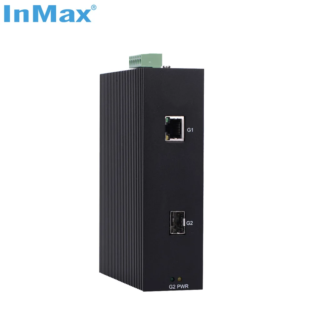 Odm Service 2 Port Fiber to Ethernet Converter Outdoor Switch for Intelligent Transportation System