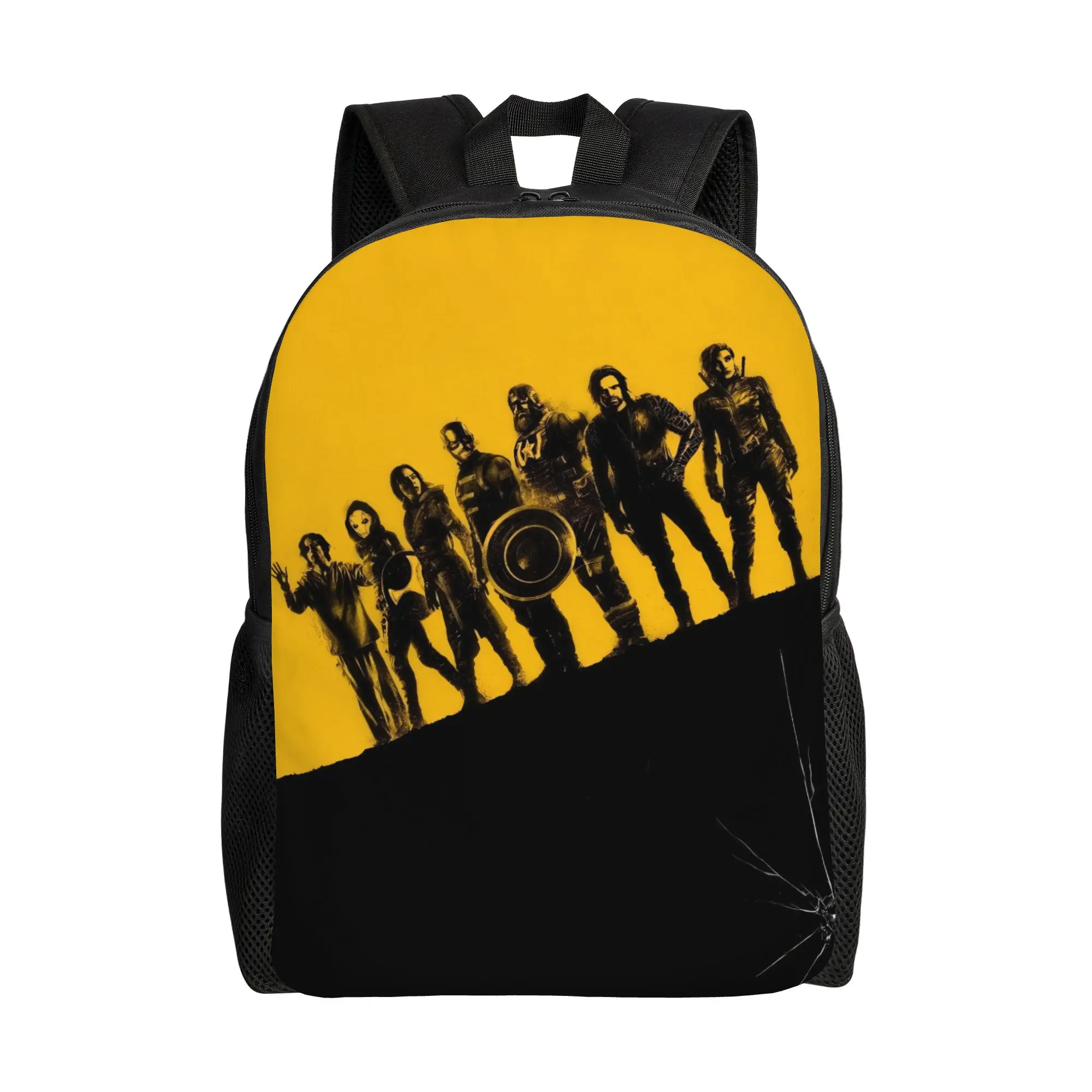 

Back to school season Dual-Use Thunderbolts Laptop Bag Marvel Girl Boy College Bag Backpack