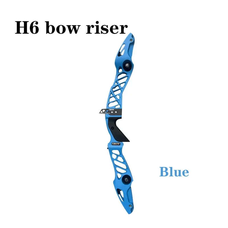 H6 Recurve Bow Riser 25 Inches High-strength Aluminum Alloy Right Hand Bow Handle ILF Interface