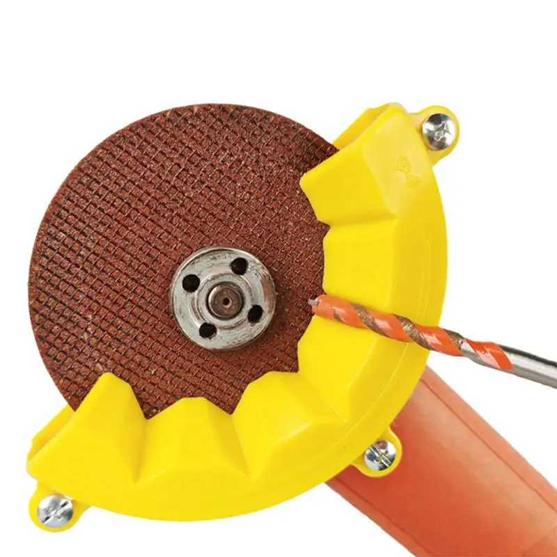 

Upgrade Drill Bit Sharpener With 3Pcs Mounting Screws 4-12mm Angle Grinder Drill Sharpening Tool For High Speed Steel