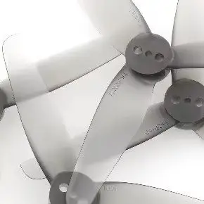 HQProp T3X2X3-2MM  2 Positive and 2 Negative  Small Pitch 3 Inches, Toothpick Machine Blades 3 Blades