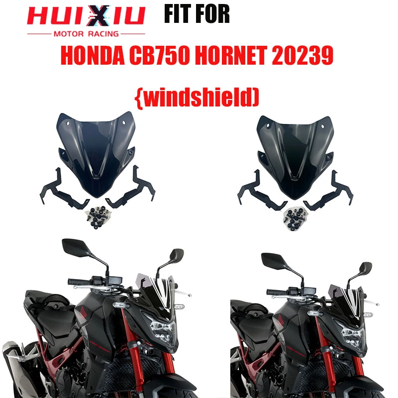 MOTORCYCLE ACCESSORIES Windscreen Deflector Sunshade for HONDA CB750 CB 750 HORNET 2023 2 Colours