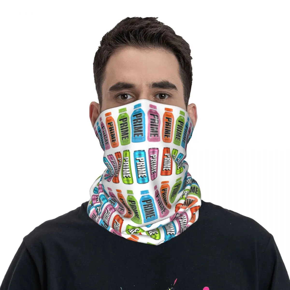 Prime prime hidratação presentes bandana pescoço capa impressa envoltório cachecol quente balaclava equitação unisex adulto respirável