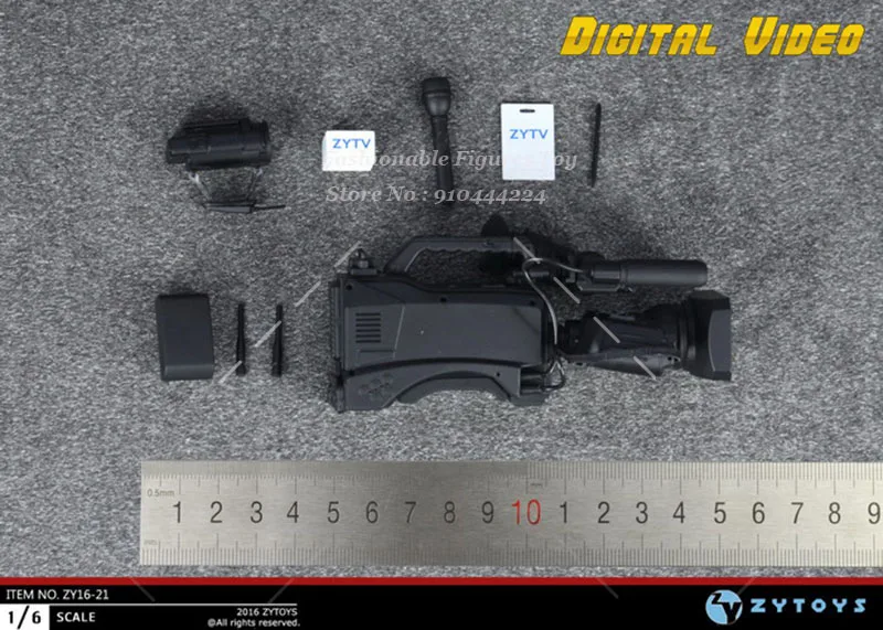 ZYTOYS 1/6 Scale soldier Digital Video Camera Set DV War