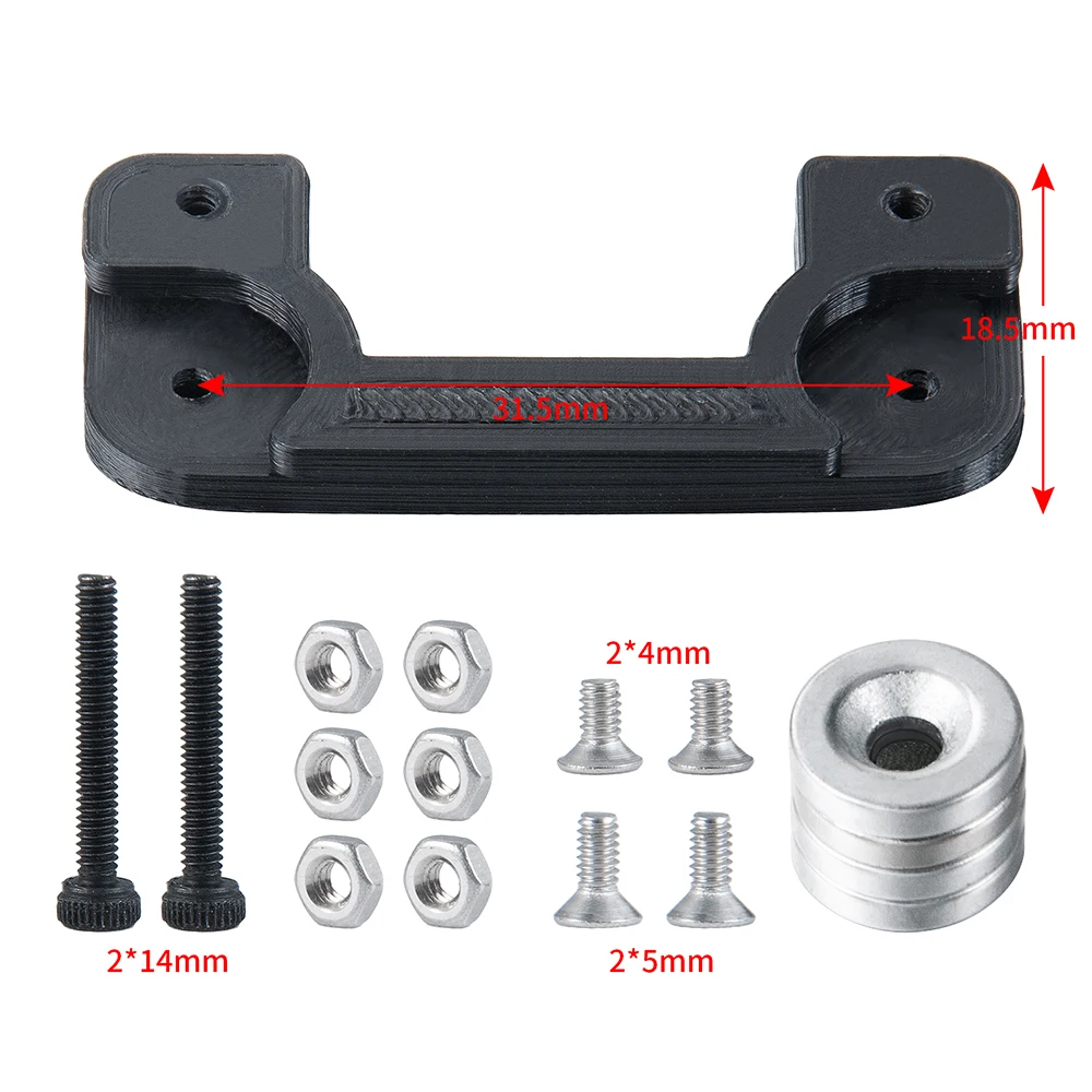 YEAHRUN Invisible Car Body Shell Column Post Mount for Axial SCX24 Deadbolt C10 Wrangler Gladiator Bronco 1/24 RC Car Parts