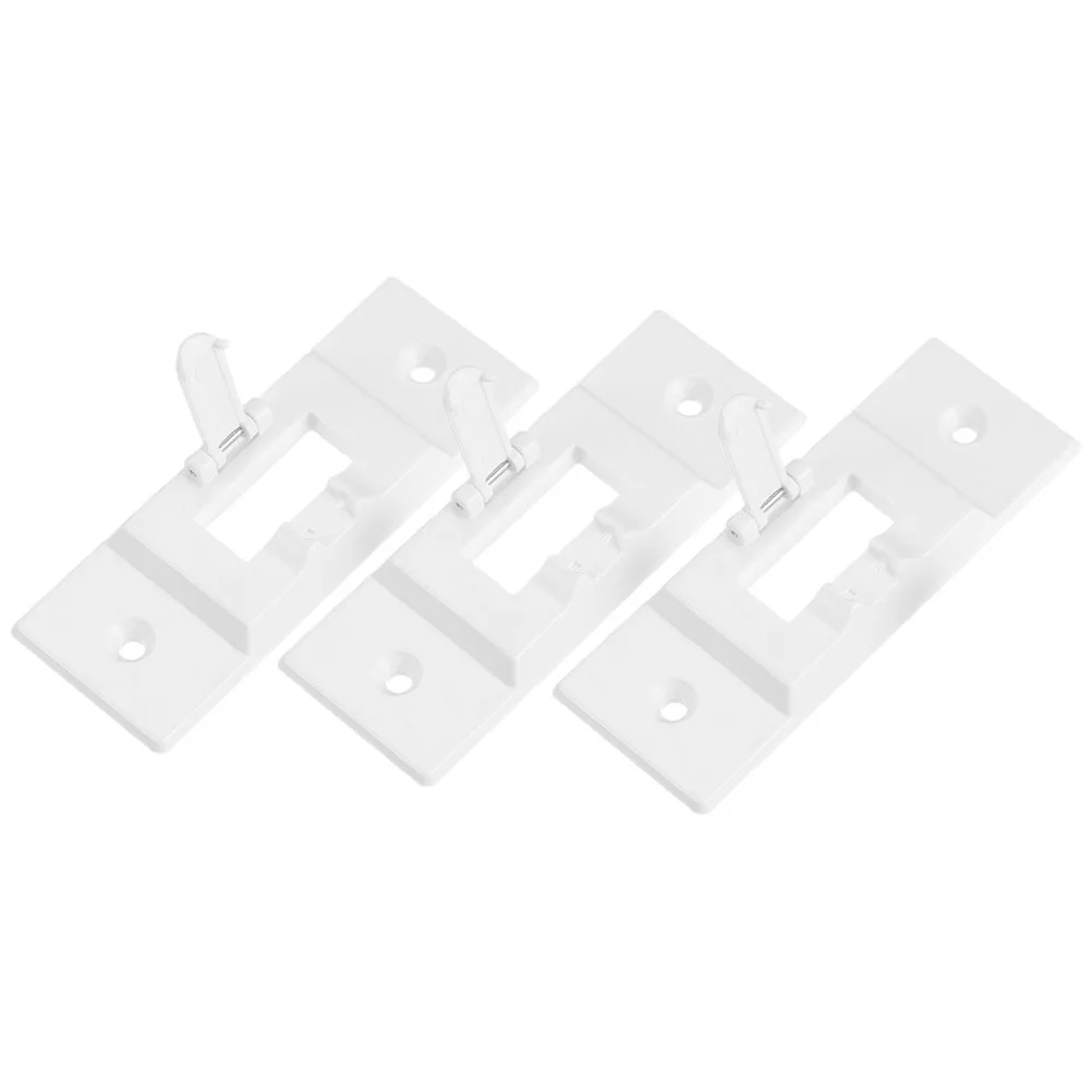 

3pcs Light Switch Child Proof Cover Baby Safety Wall Plate Lock For Kids, Single Rocker Switch Covers, Outlet Safety Cover,