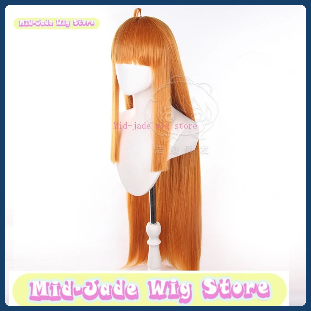 منتصف اليشم شعر مستعار مخزن 5 فوتابا ساكورا شعر مستعار تأثيري هالوين شخصية استعادة زي الدعائم أداء الحفلات #3