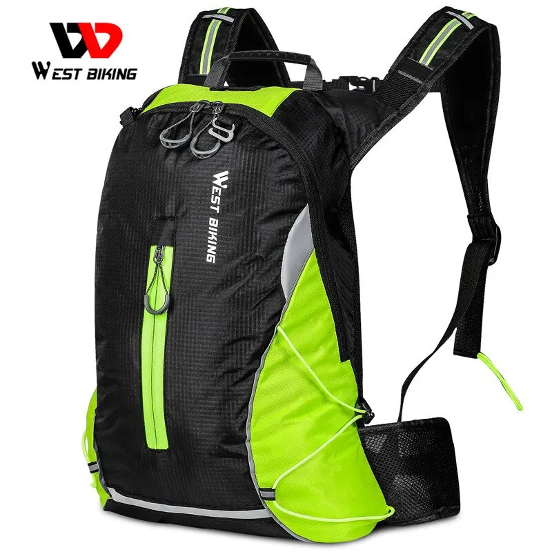 WEST BIKING 16L Cycling Backpack Portable Breathable Ultralight Bicycle Bag Outdoor Sport Climbing Travel Hiking Hydration Bag