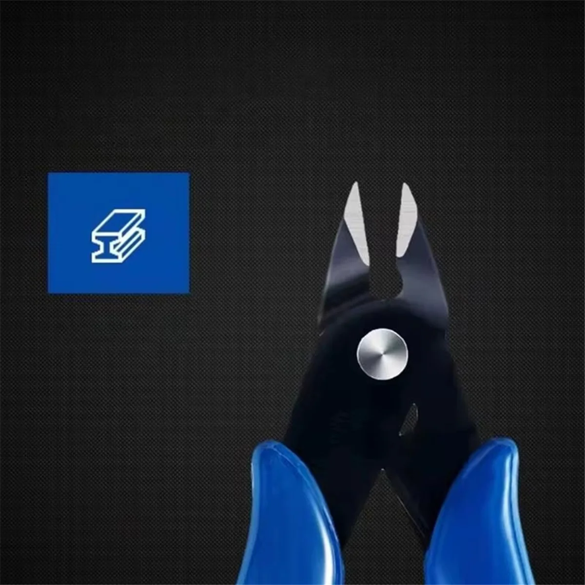 Alicates de corte lateral BAAQ, cortador lateral de 5 pulgadas, alicates diagonales multifunción de alta apalancamiento con mango ergonómico