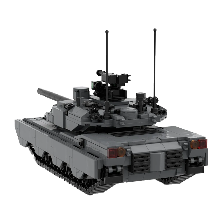 United States Army Military Main Battle Tanks Series Abrams X Model Building Blocks DIY Assembly Senior Bricks Kid's Puzzle Toys