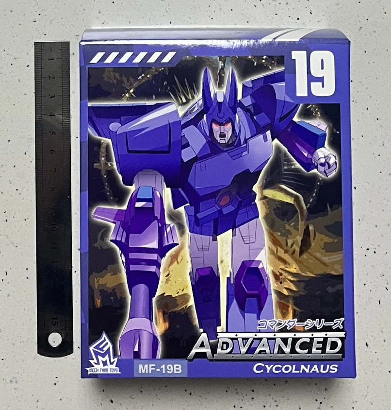 

In Stock Transformation G1 MFT MF-19 MF19B Robot Cyclonus Saikuronasu IWD Pocket War Anime Action Figure Model Kids Toys Gifts