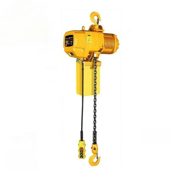 ألمان كفاءة عالية 1 طن تحميل 3M رفع الارتفاع رافعة سلسلة كهربائية