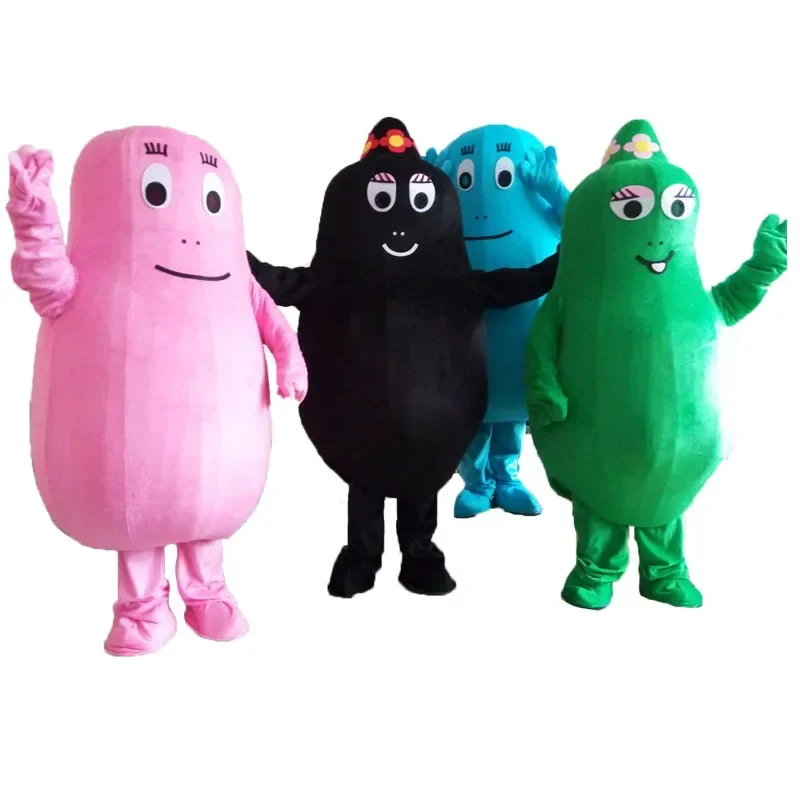 

Best price pink BarbaPapa mascot costume lovely beard papa adult Mascot cartoon character suit EMS free shipping \