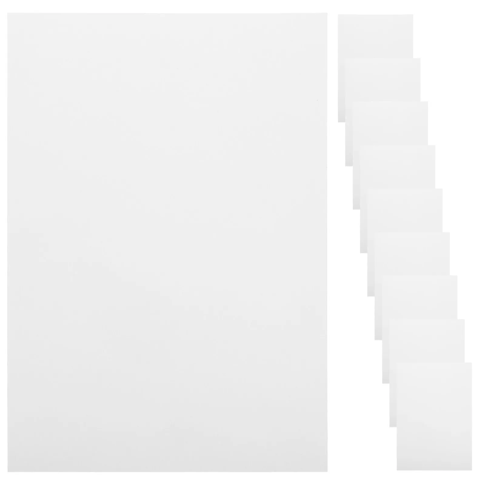 

10 Sheets Watercolor Paper 8K 600Gsm Sturdy Textured Drawing Sheets for Watercolor Gouache Acrylic Painting Art Classes DIY