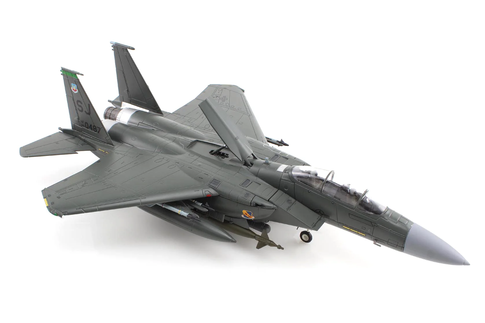 HA4536 1/72 US F-15E F15 fighter model Saudi Arabia, Jan 1991  Alloy finished product collection model