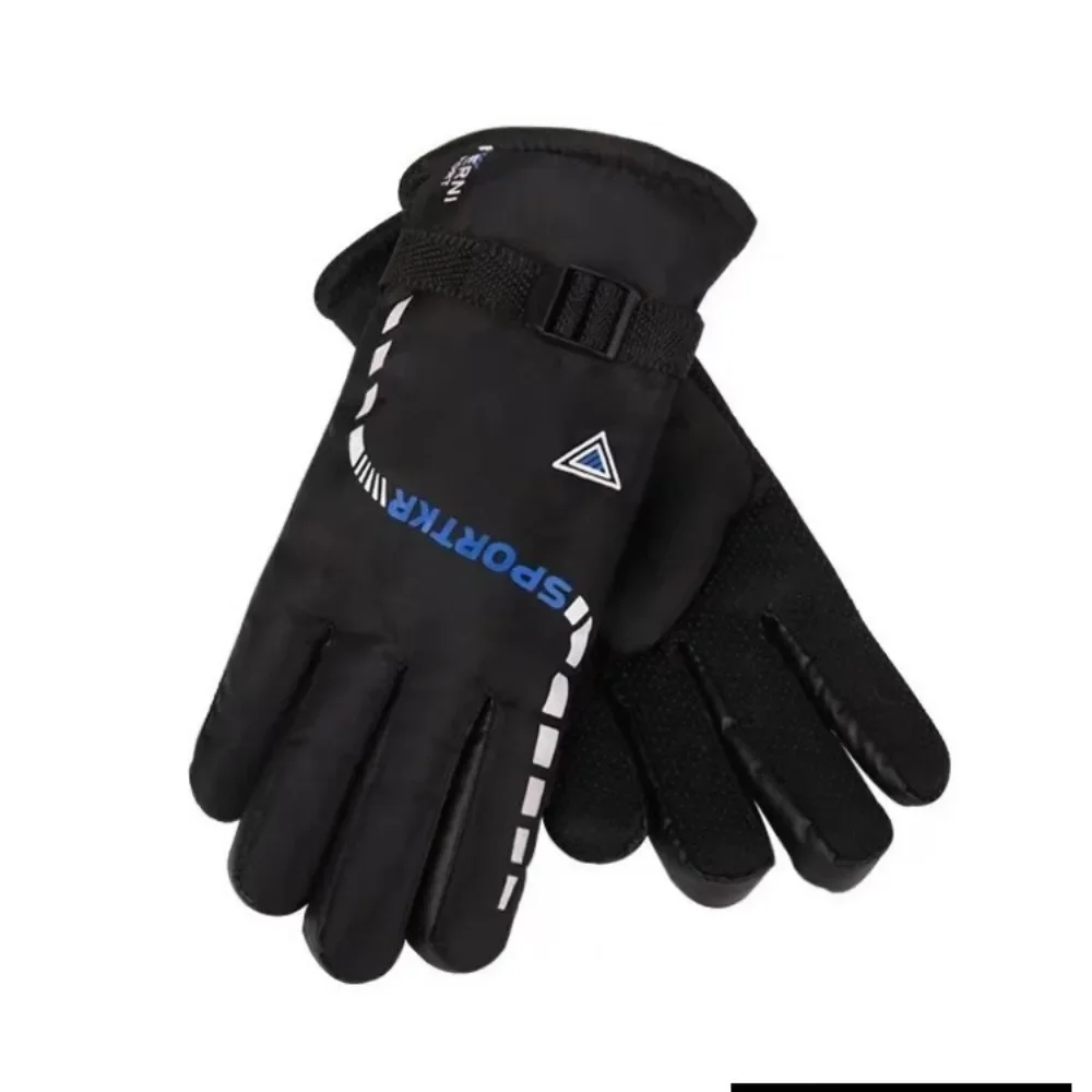 Gants de ski chauds pour adultes, coupe-vent, imperméables, épais, garde au chaud, garçons, filles, hiver, neige, nouveau, 506