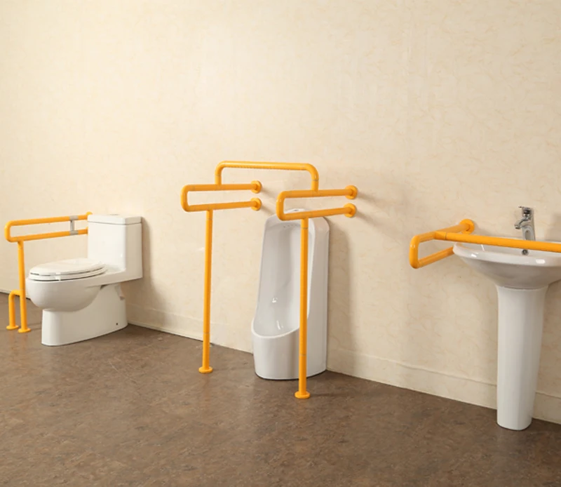 قضبان مرحاض بلاستيكية مصممة لراحة السلامة، قضبان أمان للاستحمام لكبار السن، أثاث حمام المرحاض للمعاقين #3