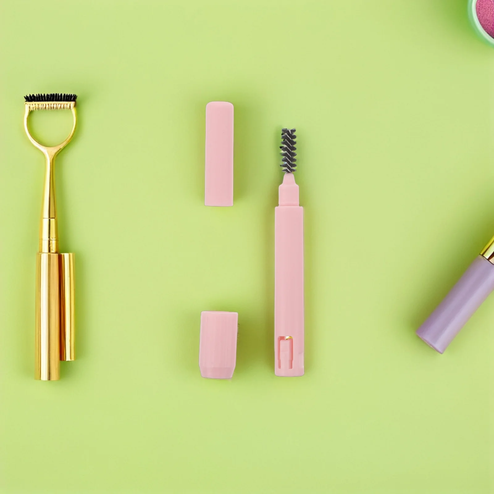 

12Pcs Eyebrow Pencil Extension Rod Reusable Lengthener Holder for Short Pencils Easy Grip Design Travel Friendly Brow Shaping