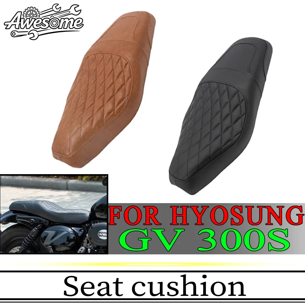 Fit For HYOSUNG GV300S GV125S Modified Diamond-Patterned Double Seat Cushion