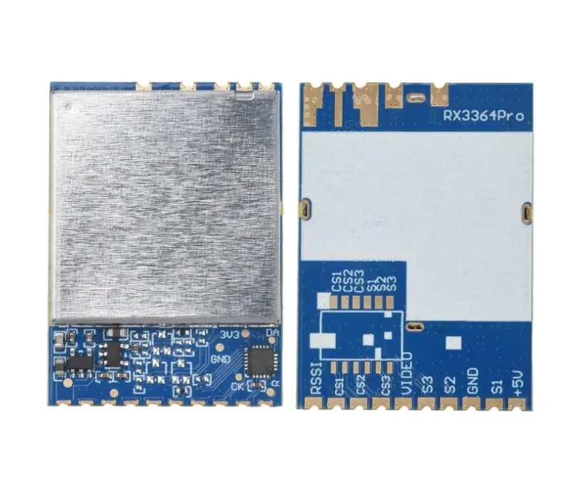 GGDX RX3364 PRO 3.3G Wireless FPV Video Transmission Module Analog Wireless Audio and Video Transmission Reception 3060-3500MHz