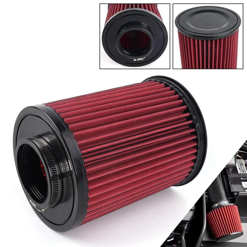 

70MM High Flow Car Air Filter E-2993 Cold Air Intake Air Filter For Ford Focus Escape MKC RS-OFI106