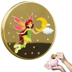 Tooth Fairy Coin Souvenir Children Change Gifts Pokemonlucifer Lucky Happy Plaything Commemorative Coins Gold Coin Gift