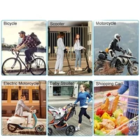 Universel 360 °   Support de téléphone rotatif pour vélo, antidérapant, réglable, pour moto, VTT, accessoire de cyclisme 3