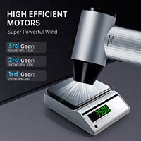 300000RPM Powerful Air Blower Strong Airflow 600g Wind Pressure Electric Air Duster Aluminum Alloy Turbo Fan Jet Car Snow Blower