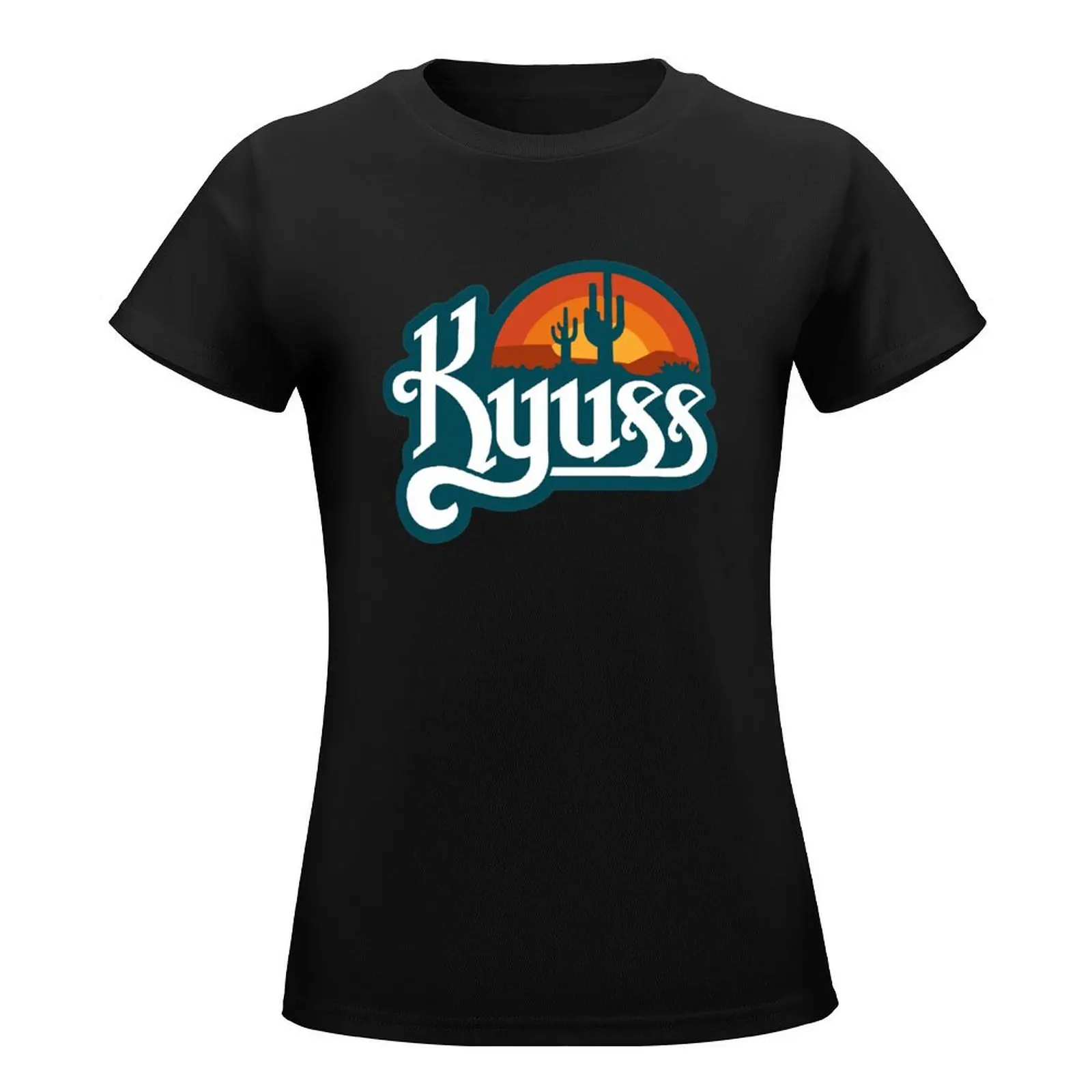 Kyuss T-Shirt Aesthetic clothing cute tops t-shirts for Women loose fit