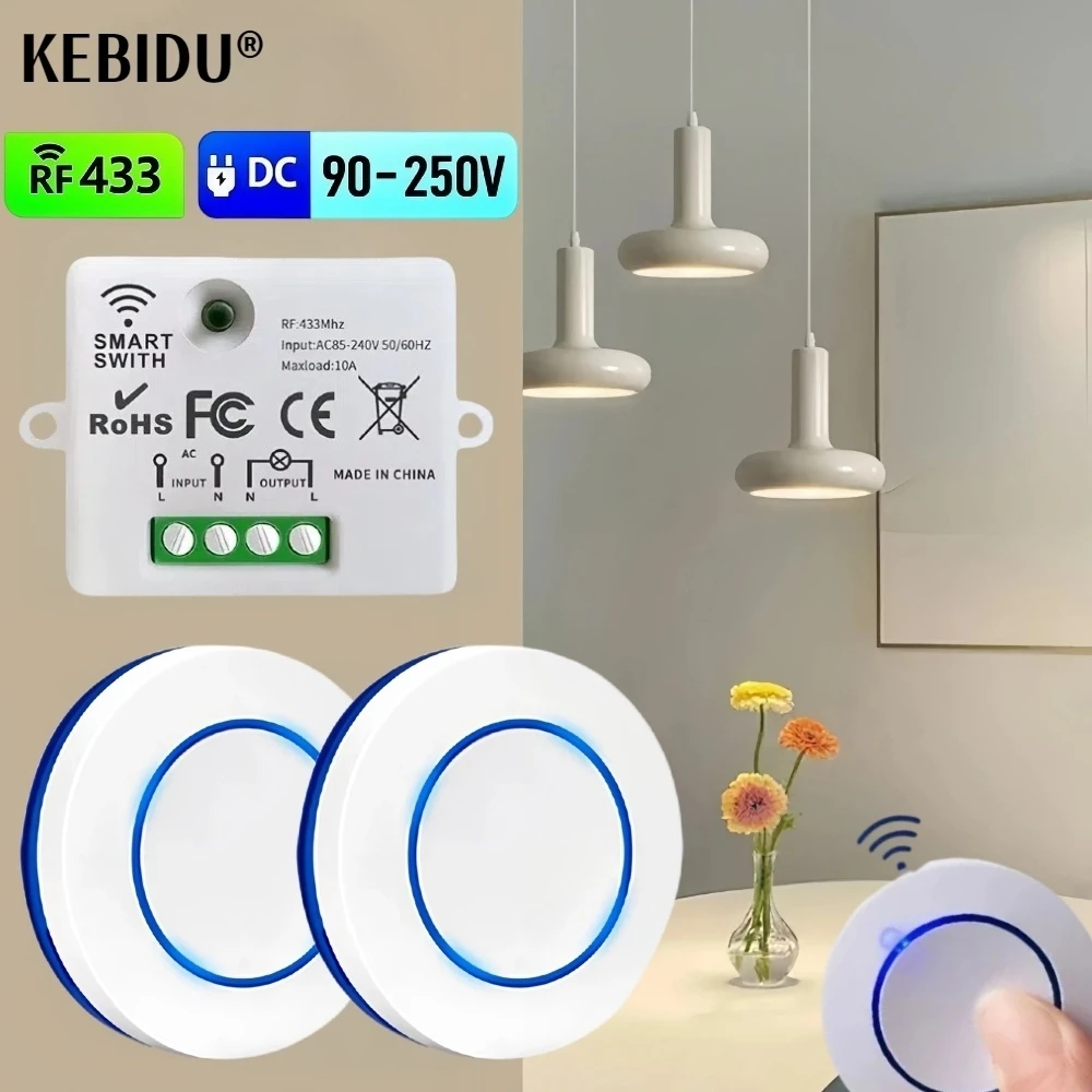 Беспроводной-rf433-МГц-пульт-дистанционного-управления-ac-110-В-220-В-10-А-релейный-приемник-и-передатчик-с-круглой-кнопкой-для-вентилятора-лампы-ВКЛ-ВЫКЛ