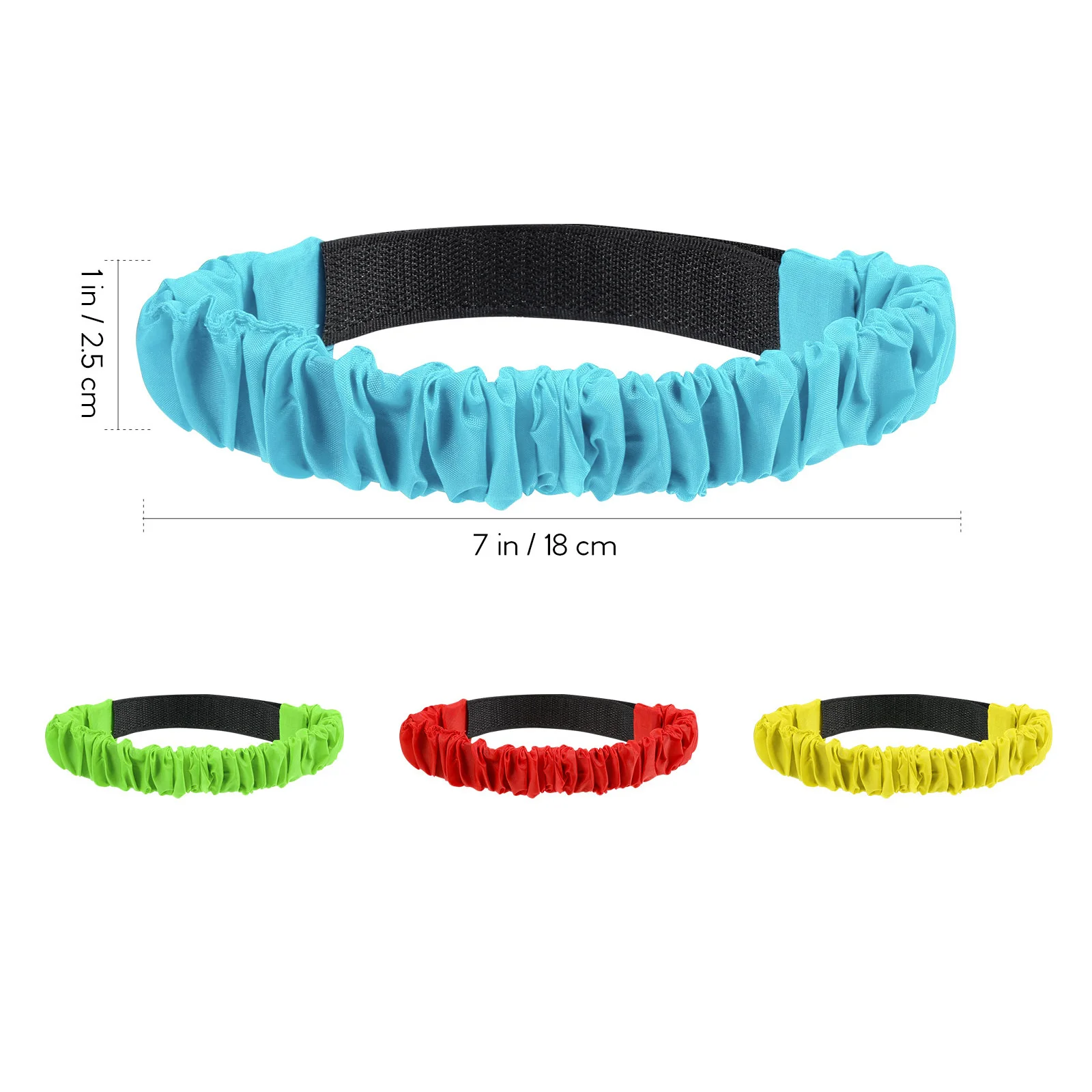 12 قطعة شخصين ثلاثة الساق سباق العصابات مطاطا هوك حلقة السحابة دائم لعبة حفلة لوازم الرياضة في الهواء الطلق التتابع المنافسة #4