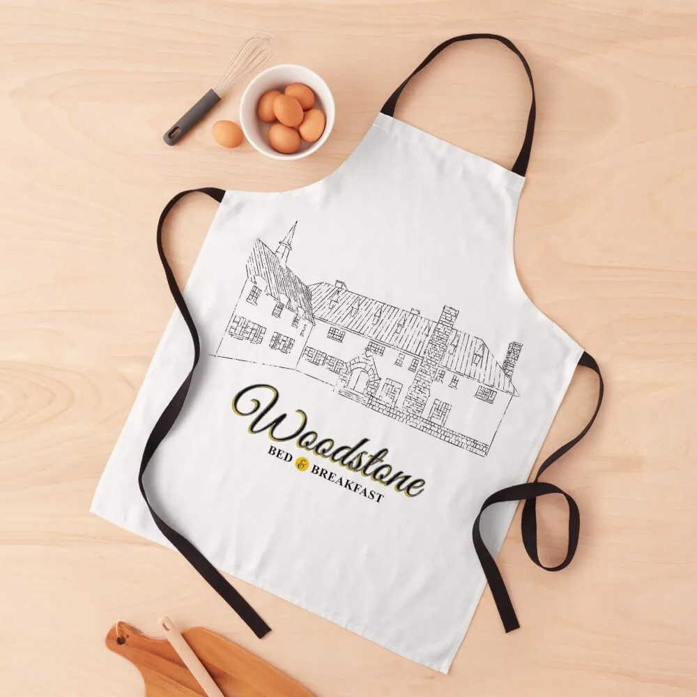 

The Woodstone Mansion - Ghosts CBS Apron Women's Kitchen Chef Accessories for home useful pieces bib Apron