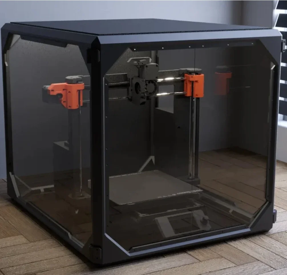 Blurolls Prusa MK3S MK4(S) 3d Printer Enclosure PrintClosure PC Polycarbonate PC Panels view 2