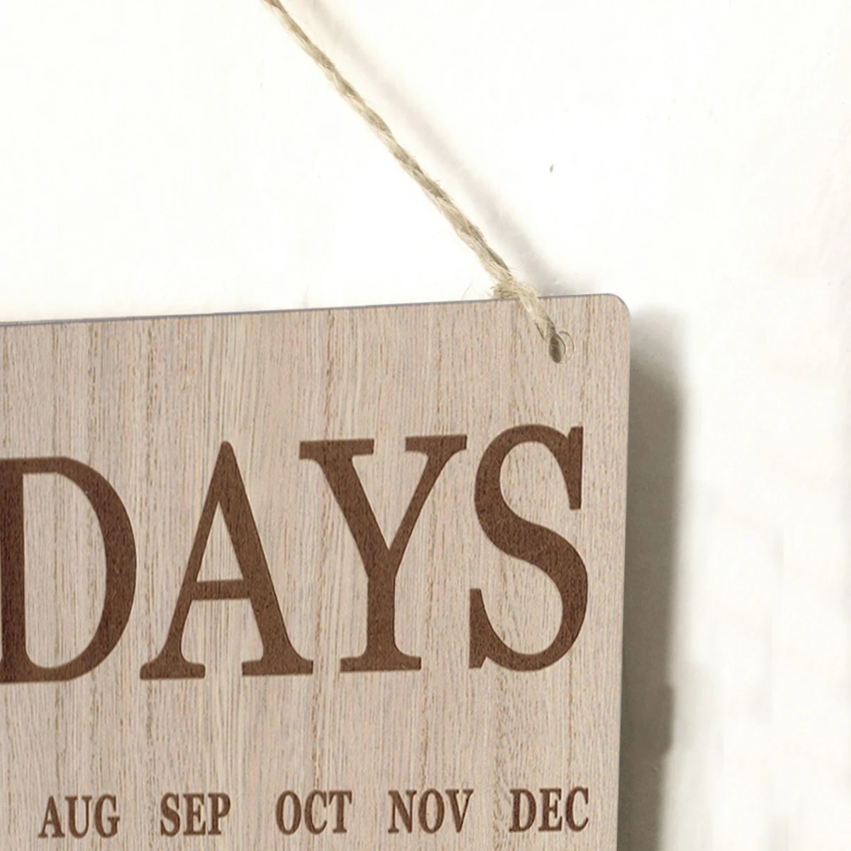

Wooden Calendar Diy Birthday Reminder Wall Decoration Nordic Style Family Friends Anniversaries Festivals Hanging