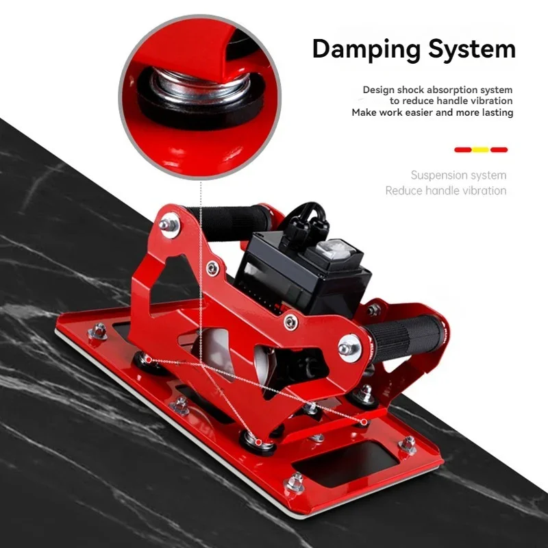 Large ceramic tile tiling machine vibrator leveling tool rock slab construction leveling high power