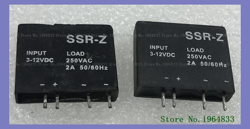 

SSR-Z 3-12VDC 250VAC2A 50/60HZ