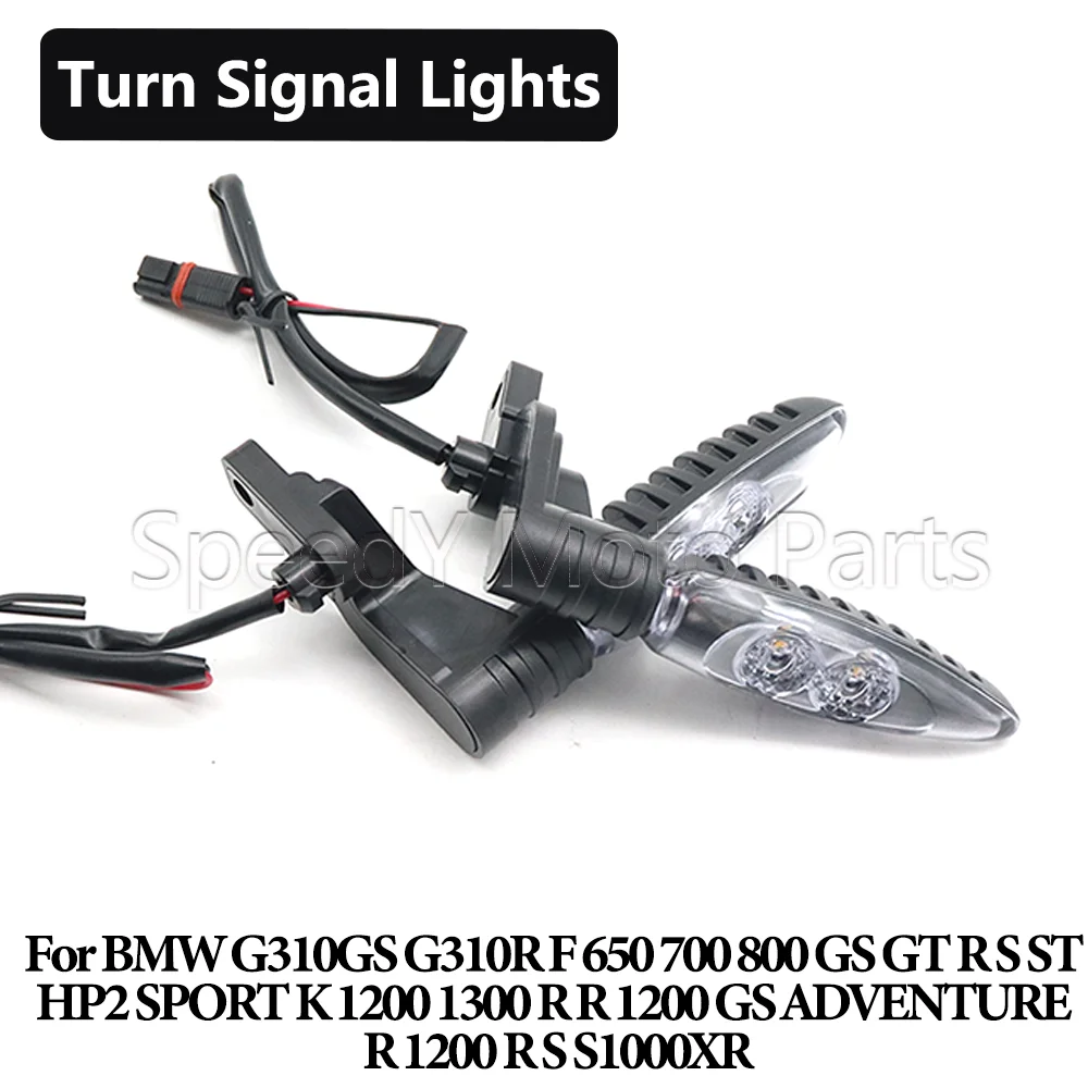 Motorcycle Rear Turn Signals Lights Indicators For BMW G310 GS R C 600 F 650 700 800 GS GT R S ST ADV K 1200 1300 R GS S1000XR