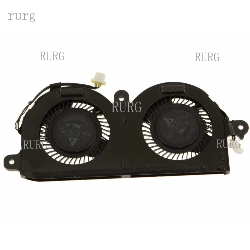 R+  CPU Cooling Fan For Dell XPS 13 9370 9380 Laptop Cooler 980WH 0980WH