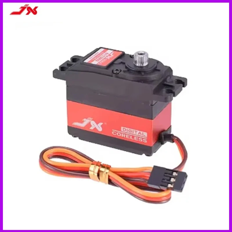 

JX RC Servo PDI-6113MG 13 кг 0,103 с высоким крутящим моментом, металлическая шестерня, бессердечный стандартный цифровой сервопривод для радиоуправляемых самолетов, детали самолетов