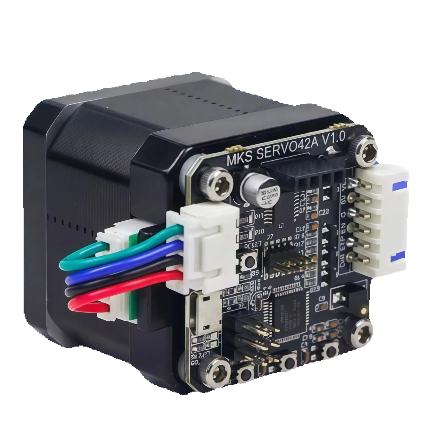 Makerbase MKS SERVO42A Closed-Loop Stepper Motor Kit with Adapter Board for Direct Use