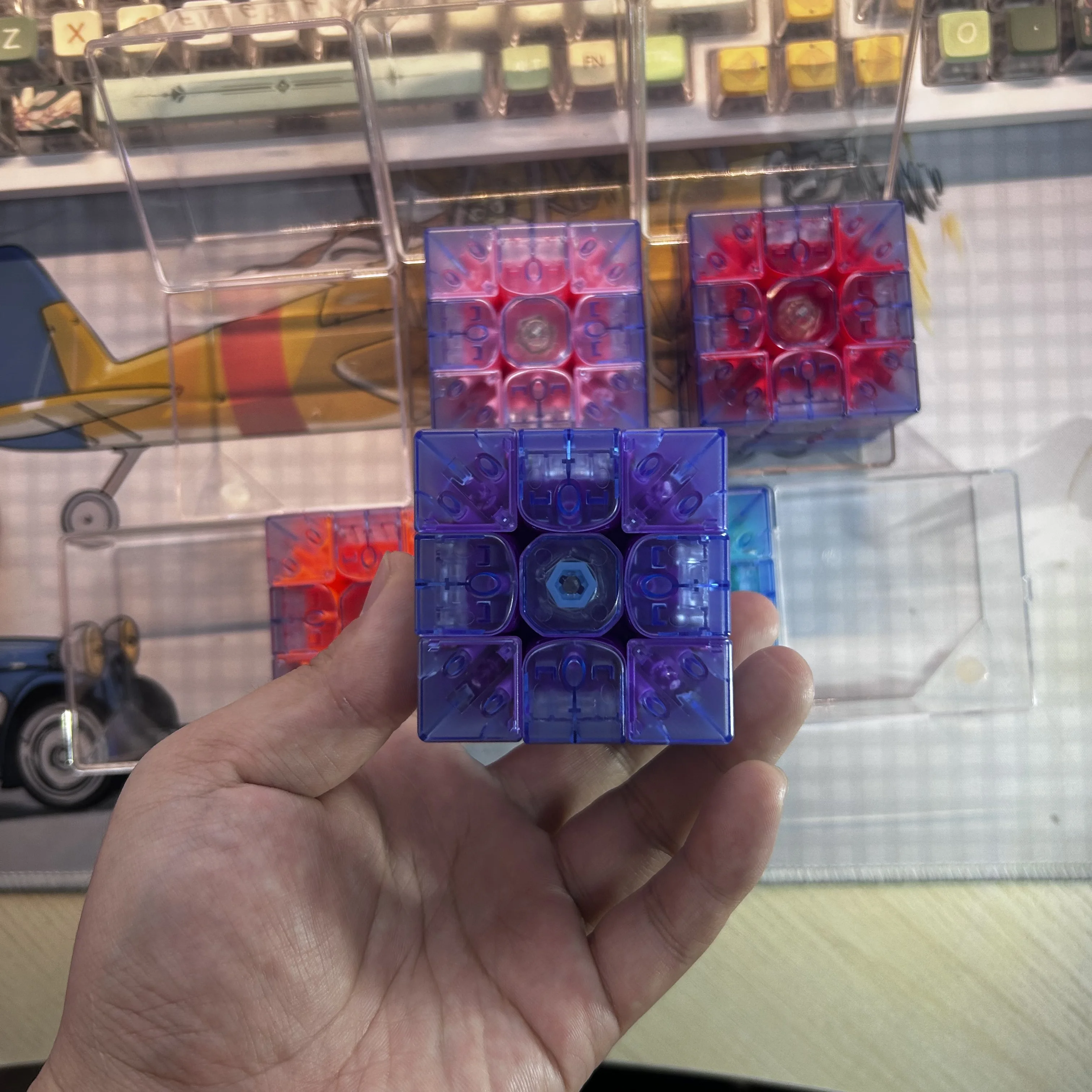 GAN 356X Limited Edition 3x3 Cube 3x3 Magic Cube Gan356X Sticker Maglev  Magnetic Cube Puzzle Toys for Kids