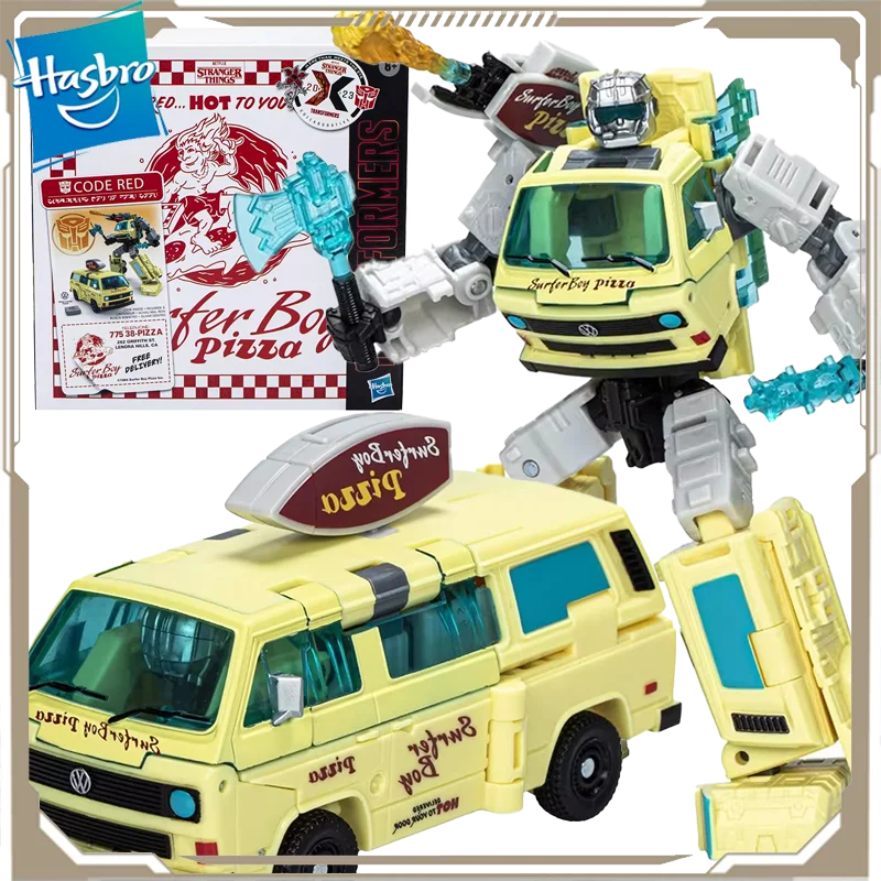 

Hasbro оригинальные трансформеры аниме фигурка «Очень странные дела» код красная пицца Cartb экшн-фигурки игрушки для мальчиков и девочек детский подарок