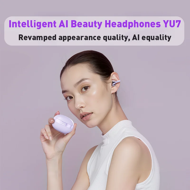 2025 New Edition AI Translation Clip-On Earbuds Open Ear Headphones Wireless Bluetooth Ear Buds Lightweight Comfort, Stable Fit - Image 4