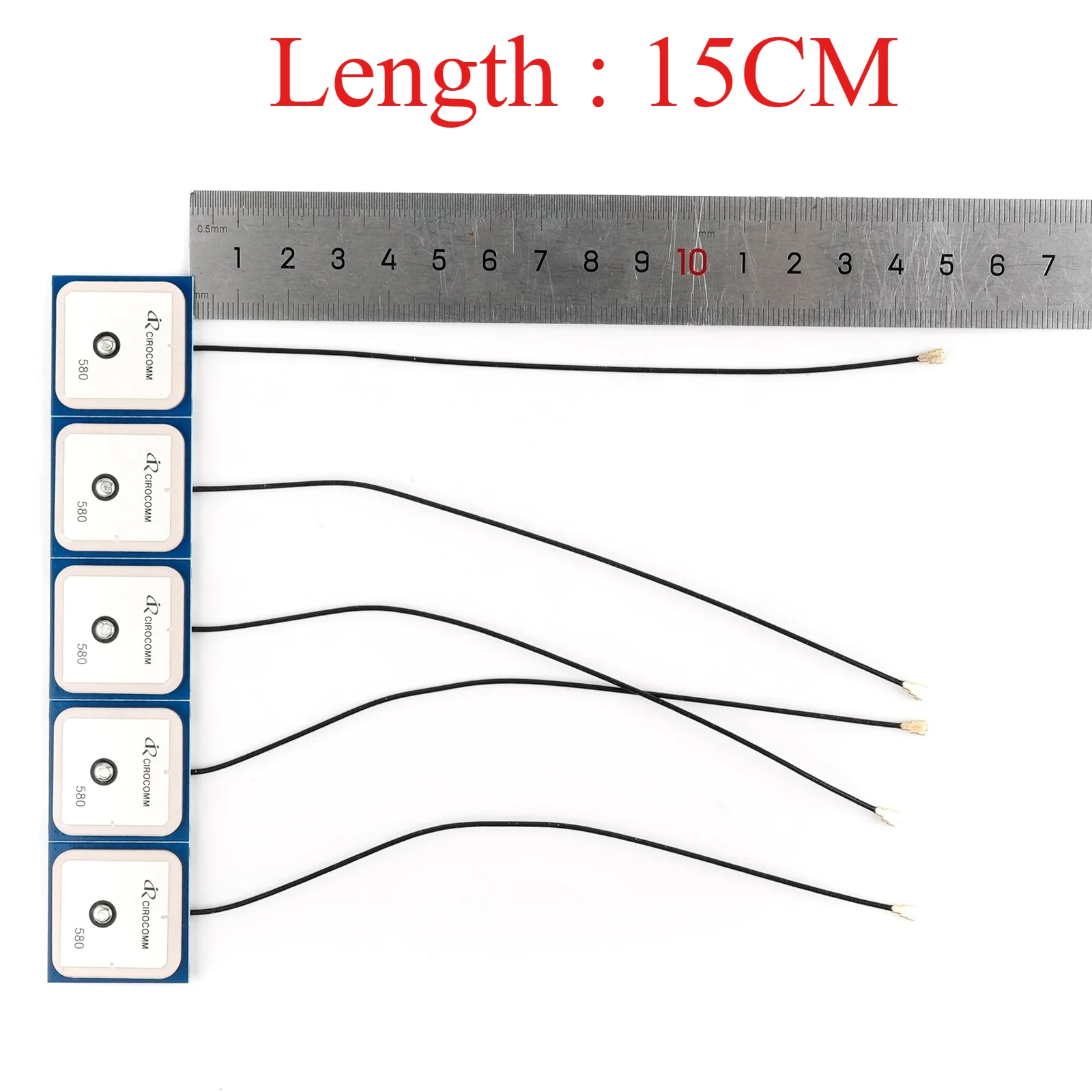 1/2/5PCS 32dB High Gain GPS Active Ceramic Antenna 15cm RHCP Connector for Navigation Systems