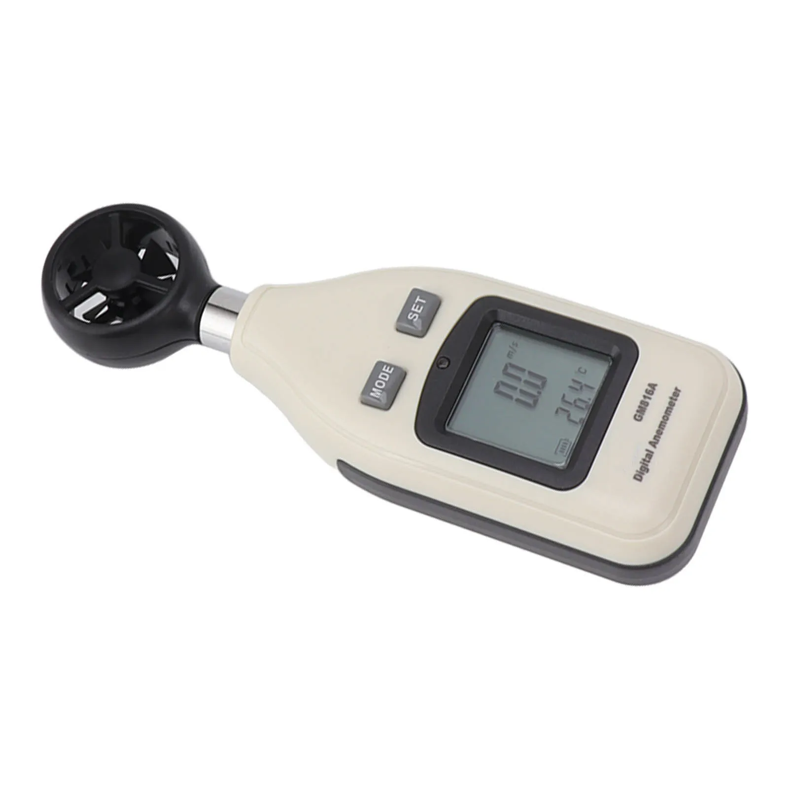 

Sailing Windsurfing -10 To 45 14 F To 113 F Digital Anemometer Digital Anemometer With LCD Display LCD Display